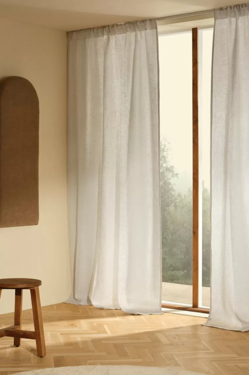 Outlet HEDDIE Monitoimiverhot, 2/pakk. Pellavaverhot | Monitoimiverhot